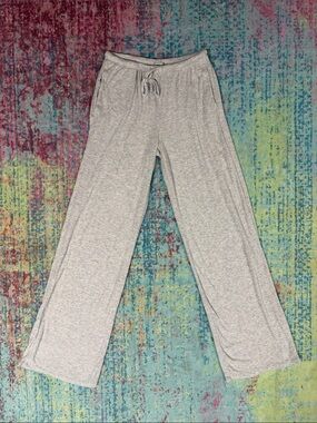Always Light Gray Sweatpants with Drawstring Waist
